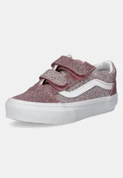 Vans tenisi copii Old Skool V culoarea roz, VN000CYDFSL1 imagine