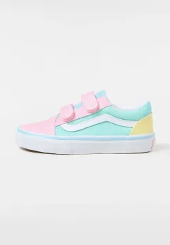 Vans tenisi copii Old Skool V culoarea turcoaz, VN000CYAZQP1 imagine