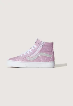 Vans tenisi copii Sk8-Hi Reissue Side Zip culoarea roz, VN000CYEEMY1 imagine