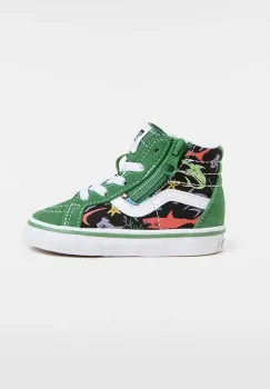Vans tenisi copii SK8-Hi Reissue Side Zip culoarea verde, VN0007Q3BGK1 imagine