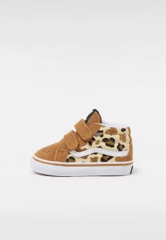 Vans tenisi copii SK8-Mid Reissue culoarea bej, VN000CQ0BF21 imagine