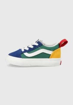 Vans tenisi copii TD Old Skool Elastic Lace VNYC MBLUE imagine