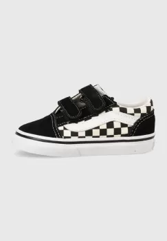 Vans tenisi copii TD Old Skool V culoarea negru imagine