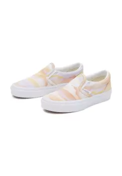 Vans tenisi copii UY Classic Slip-On culoarea portocaliu imagine