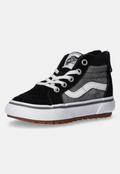 Vans tenisi de piele pentru copii MTE SK8-Hi Zip culoarea gri, VN000D0MN421 imagine