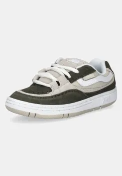 Vans tenisi din piele copii Speed WS culoarea verde, VN000S645TS1 imagine