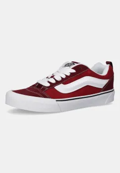 Vans tenisi din piele intoarsa Knu Skool culoarea bordo, VN000D22BRD1 imagine