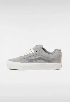Vans tenisi din piele intoarsa Knu Skool culoarea gri, VN000D6CBXC1 imagine