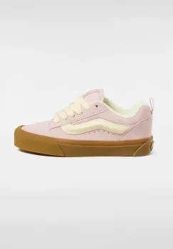 Vans tenisi din piele intoarsa Knu Skool culoarea roz, VN000D6ZO3N1 imagine