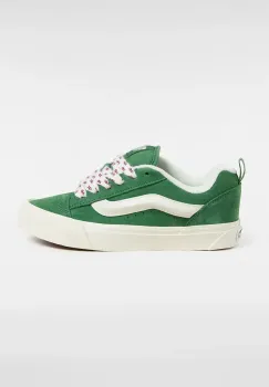 Vans tenisi din piele intoarsa Knu Skool culoarea verde, VN000D6ZBR11 imagine
