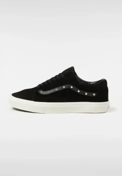 Vans tenisi din piele intoarsa Old Skool culoarea negru, VN0A2Z42CJI1 imagine