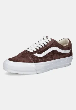 Vans tenisi din piele intoarsa Premium Classics LX Old Skool culoarea maro, VN000CXUDMV1 imagine