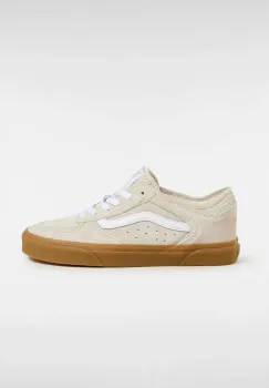 Vans tenisi din piele intoarsa Rowley Classic culoarea bej, VN000SF42LH1 imagine