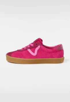 Vans tenisi din piele intoarsa Sport Low culoarea roz, VN000CQRYLZ1 imagine