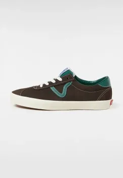 Vans tenisi din piele intoarsa Sport Low unisex, culoarea maro, VN000D6NCI21 imagine