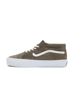 Vans tenisi Premium Standards Sk8-Mid Reissue 83 barbati, culoarea maro, VN000CQQCHZ1 imagine