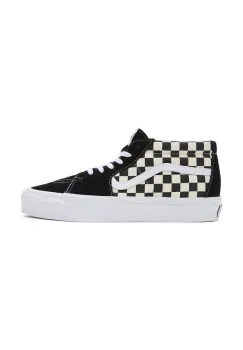 Vans tenisi Premium Standards Sk8-Mid Reissue 83 culoarea negru, VN000CQQ2BO1 imagine