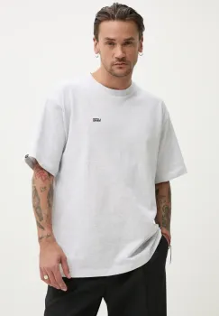 Vans tricou barbati, culoarea gri, neted, VN000P1P1QI1 imagine