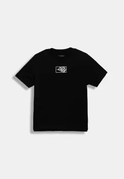 Vans tricou de bumbac pentru copii BY BLOCKED BOX SS TEE culoarea negru, uni, VN000RBCBLK1 imagine