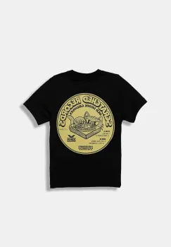 Vans tricou de bumbac pentru copii BY SCRATCHED RECORDS TEE culoarea negru, cu imprimeu, VN000RCGBLK1 imagine