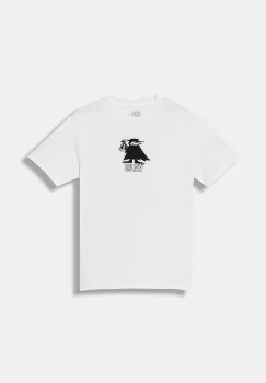 Vans tricou de bumbac pentru copii Classified SS culoarea alb, cu imprimeu, VN000R05WHT1 imagine