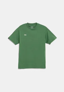 Vans tricou de bumbac pentru copii LEFT CHEST TEE culoarea verde, cu imprimeu, VN0A4MQ3BR11 imagine