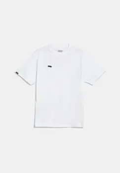 Vans tricou de bumbac pentru copii SALTON culoarea alb, uni, VN000P5SWHT1 imagine