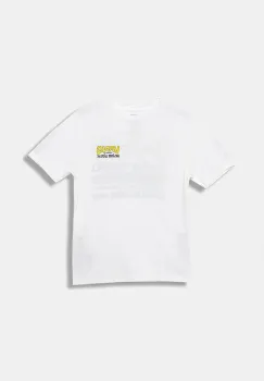 Vans tricou de bumbac pentru copii Shop Front SS culoarea alb, cu imprimeu, VN000R02WHT1 imagine