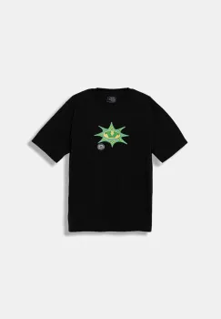 Vans tricou de bumbac pentru copii Star Checker SS culoarea negru, cu imprimeu, VN000PXSBLK1 imagine