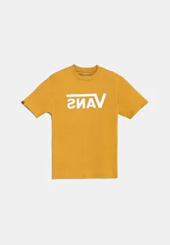 Vans tricou de bumbac pentru copii Vans Classic culoarea galben, cu imprimeu, VN000IVFBL21 imagine