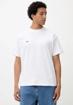 Vans tricou din bumbac culoarea alb, cu imprimeu, VN000R9XWHT1 imagine