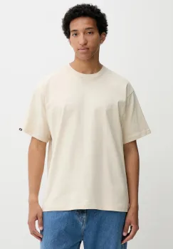 Vans tricou din bumbac culoarea bej, uni, VN000P1P2N11 imagine