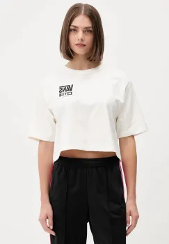 Vans tricou din bumbac culoarea bej, VN000PKAC9F1 imagine