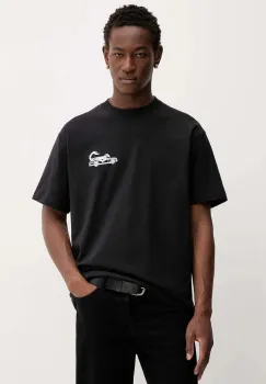Vans tricou din bumbac culoarea negru, cu imprimeu, VN000PDABLK1 imagine