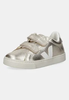 Veja tenisi din piele copii Small Esplar culoarea auriu, SV0520640 imagine