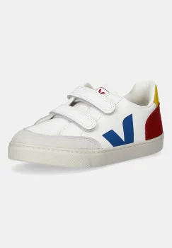 Veja tenisi din piele copii Small V-12 culoarea alb, XV0520980 imagine