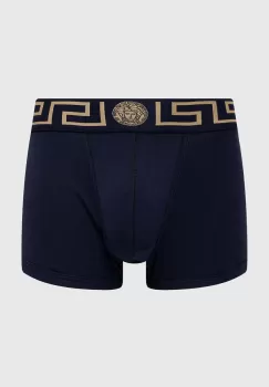 Versace boxeri barbati, culoarea albastru marin imagine