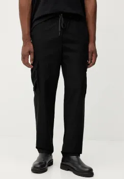 Versace Jeans Couture pantaloni culoarea negru, 79GAAD03 CQ10D imagine