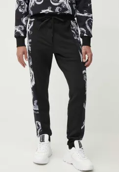 Versace Jeans Couture pantaloni de trening din bumbac modelator, 77GAA3C0 FS161 imagine