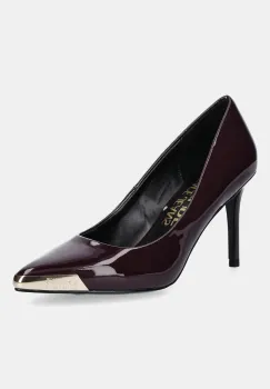 Versace Jeans Couture pantofi cu toc culoarea violet, 79VA3S50 ZS859 317 imagine
