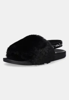 Versace Jeans Couture papuci culoarea negru, 79VA3SQ6 ZS359 899 imagine
