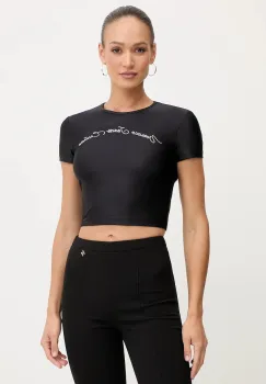Versace Jeans Couture tricou culoarea negru, 79HAH6A2 N0008 imagine