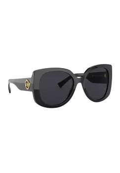 Versace Ochelari de soare 0VE4387 femei, culoarea negru imagine