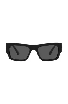 Versace ochelari de soare barbati, culoarea negru imagine