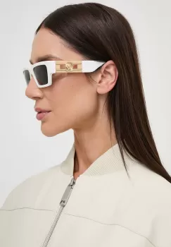Versace ochelari de soare culoarea gri imagine