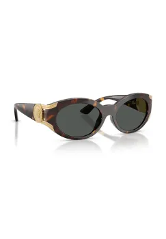 Versace ochelari de soare culoarea maro, 0VE4503U imagine