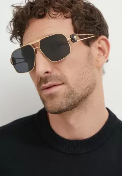Versace ochelari de soare culoarea negru, 0VE2269 imagine