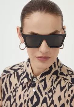 Versace ochelari de soare culoarea negru, 0VE4468U imagine