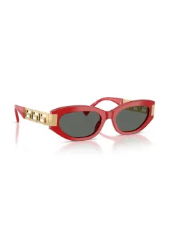 Versace ochelari de soare culoarea rosu, 0VE4501 imagine