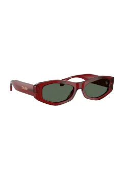 Versace ochelari de soare femei, culoarea bordo, 0VE4487 imagine